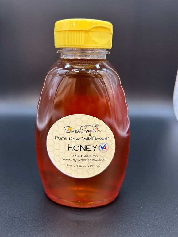 Pure Raw Wildflower Honey