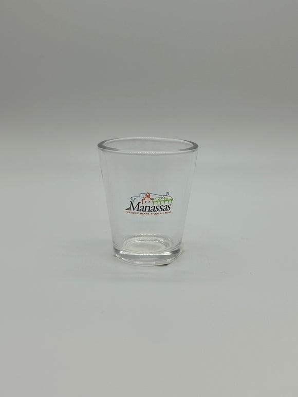 Manassas Logo Classic Shot Glass