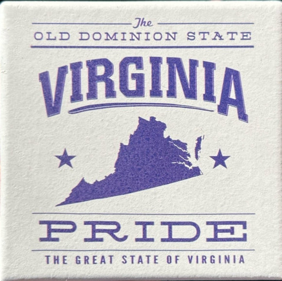 VA State Pride Coaster