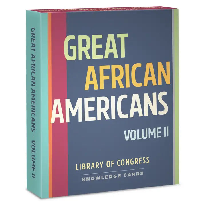 Great African Americans, Vol. II Knowledge Cards