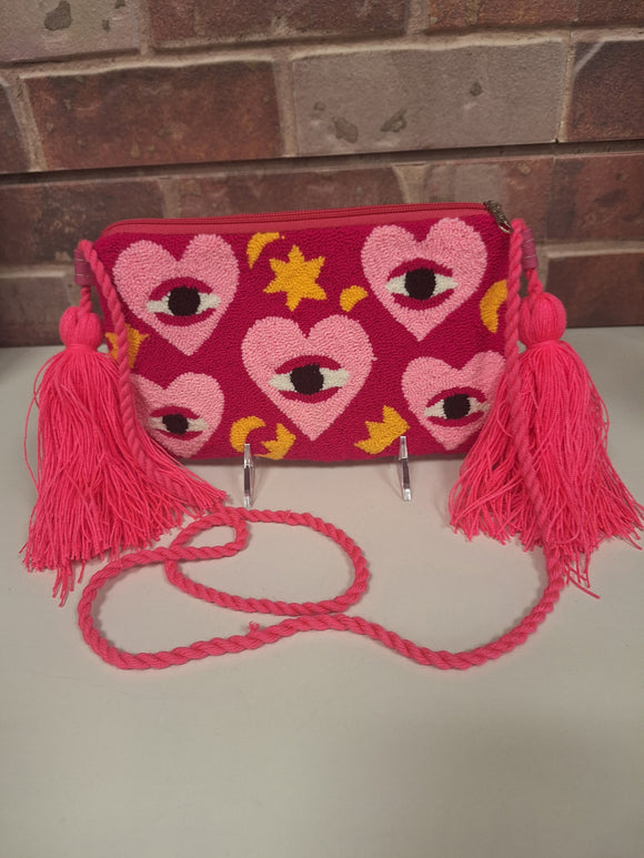 Wayuu Handmade Clutch Purse w Straps