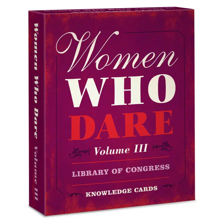 Women Who Dare, Vol. III Knowledge Cards