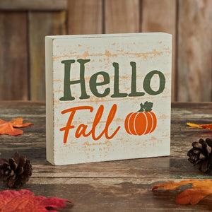 Hello Fall Sign