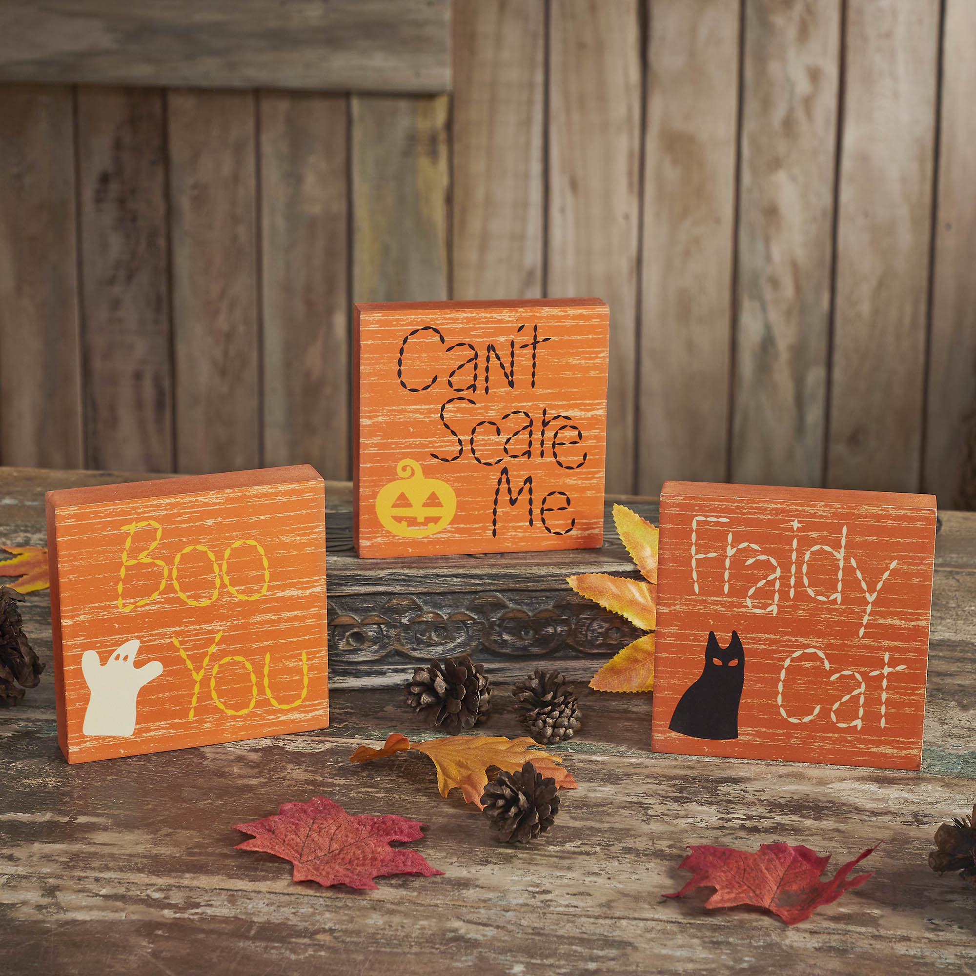 Boo You/Can't Scare Me/Fraidy Cat Sign