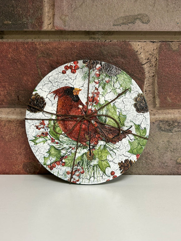 Set of 4 Hand Painted Coasters