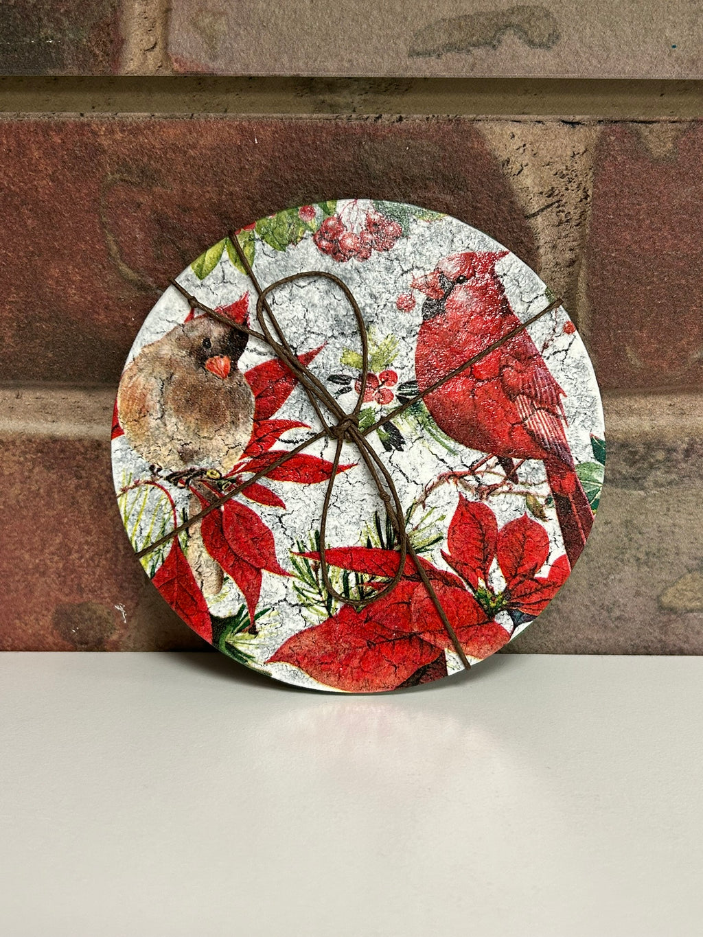Set of 4 Hand Painted Coasters