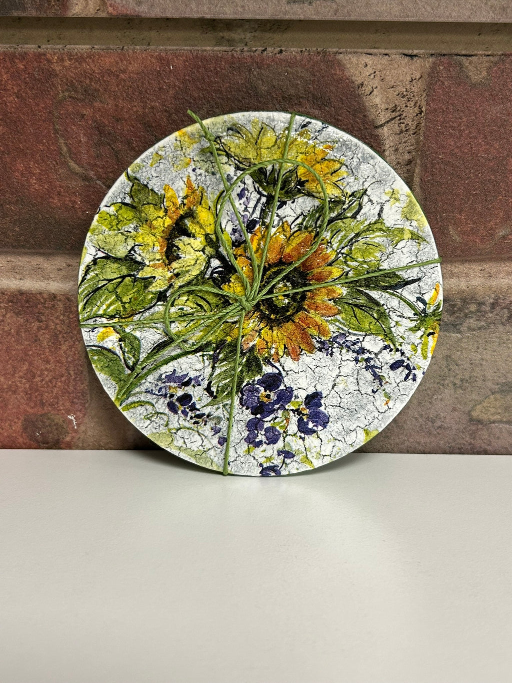 Set of 4 Hand Painted Coasters
