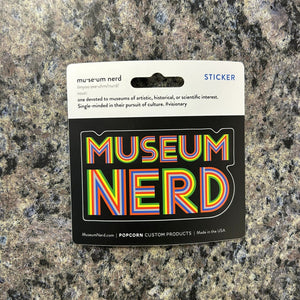 Museum Nerd Sticker