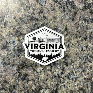 Virginia Badge Sticker