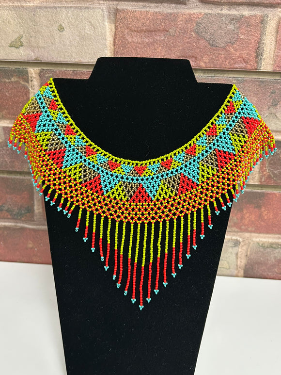 Large Geometric Necklace