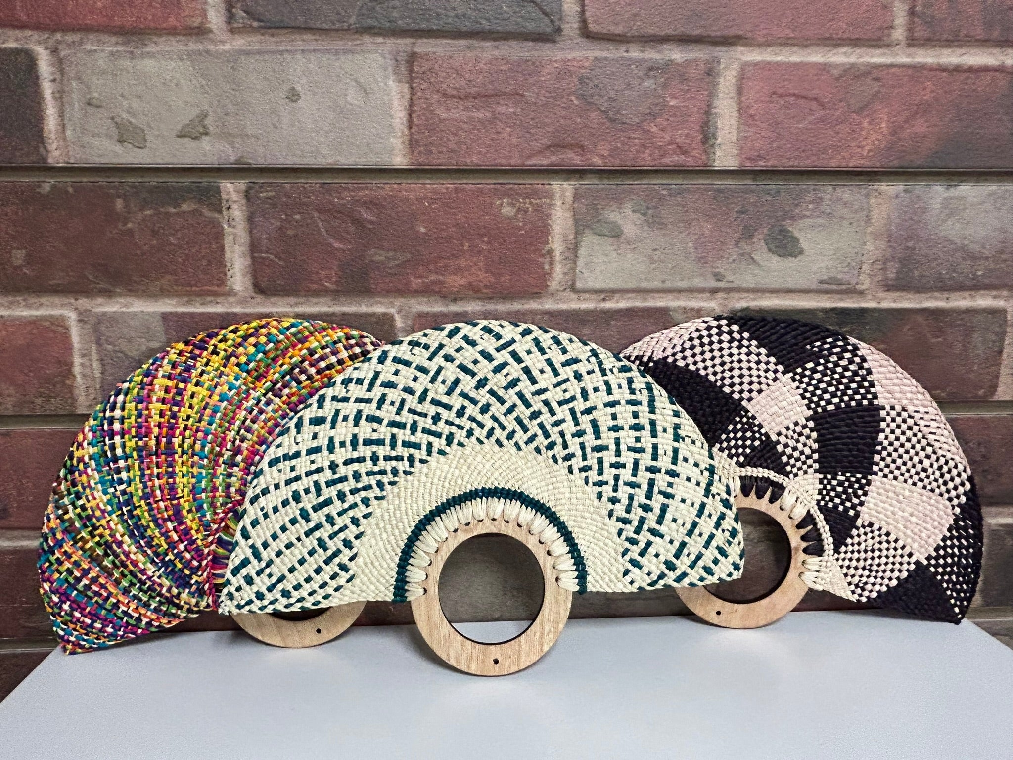 Handwoven Palm Fans