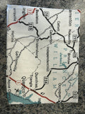 Manassas Map Kitchen Towel