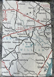 Manassas Map Kitchen Towel