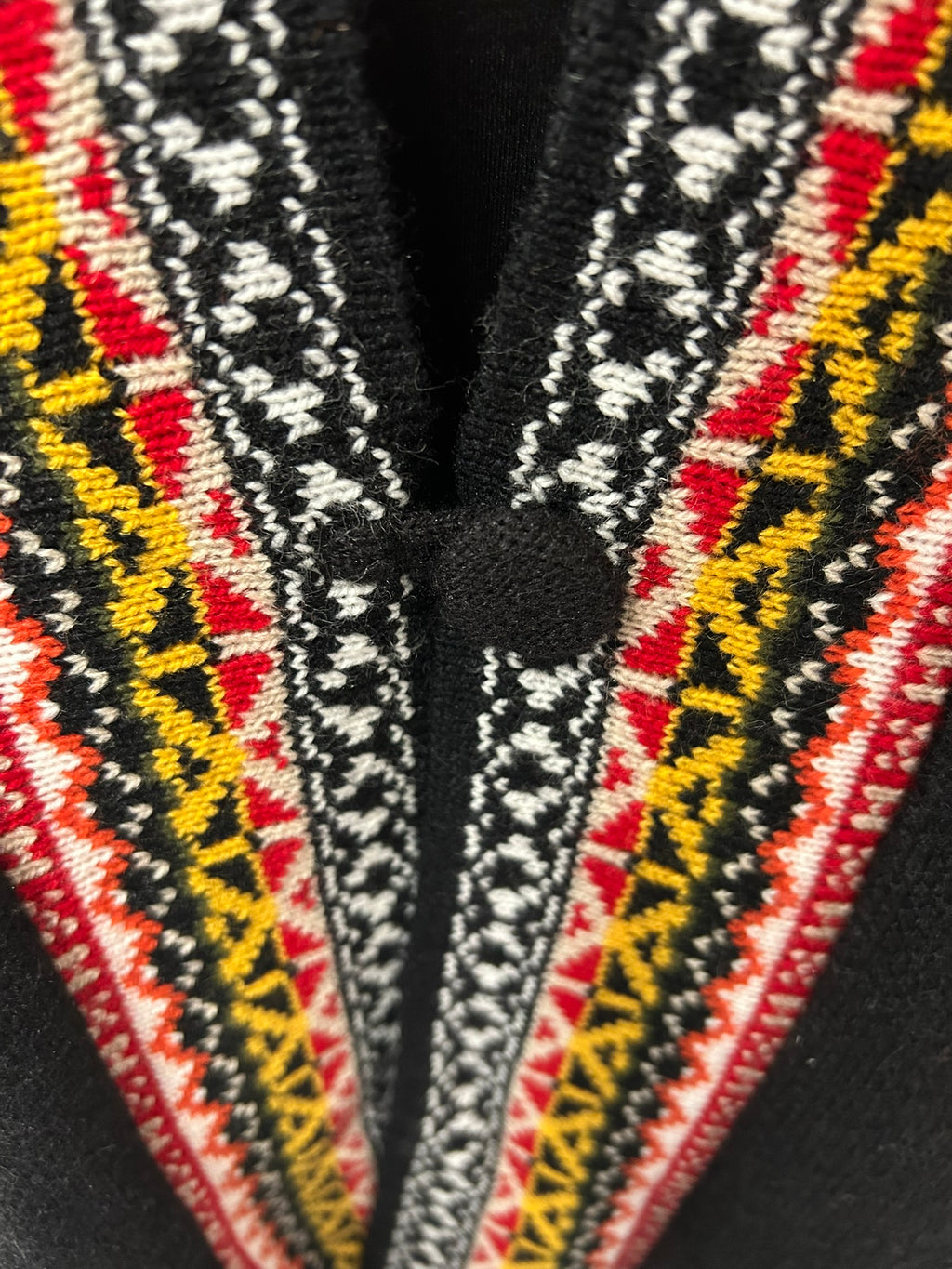 Handmade Alpaca One Button Cape