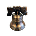 2.7 in. x 2.5 in. Liberty bell replica 