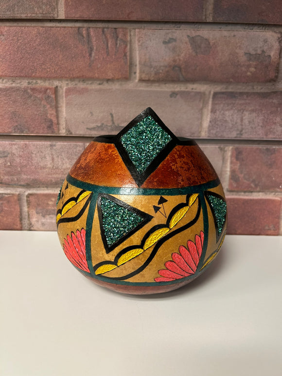 Geometric Design Gourd