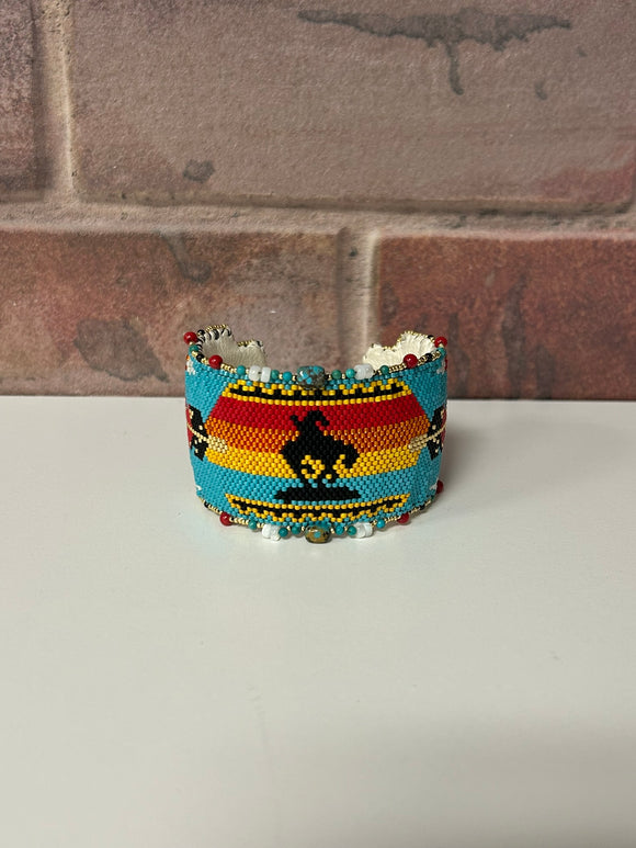 Beaded Cuff Bracelet