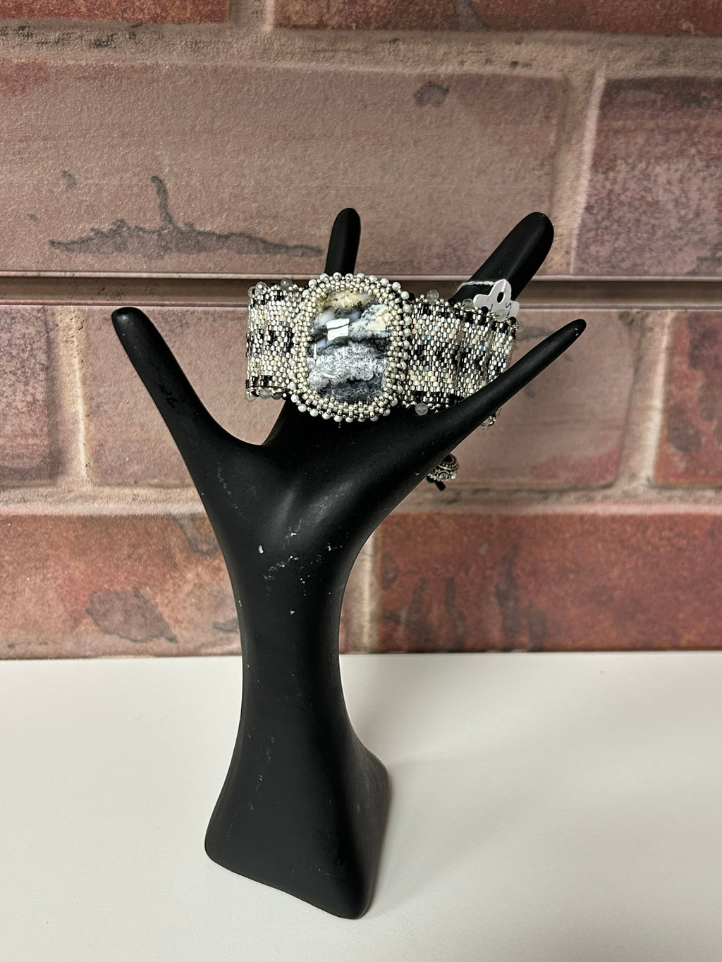 Glass Pearl Beaded Bracelet