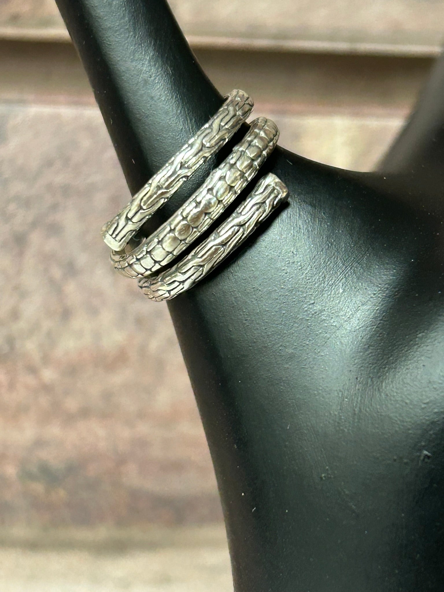 Sterling Silver Spiral Rings