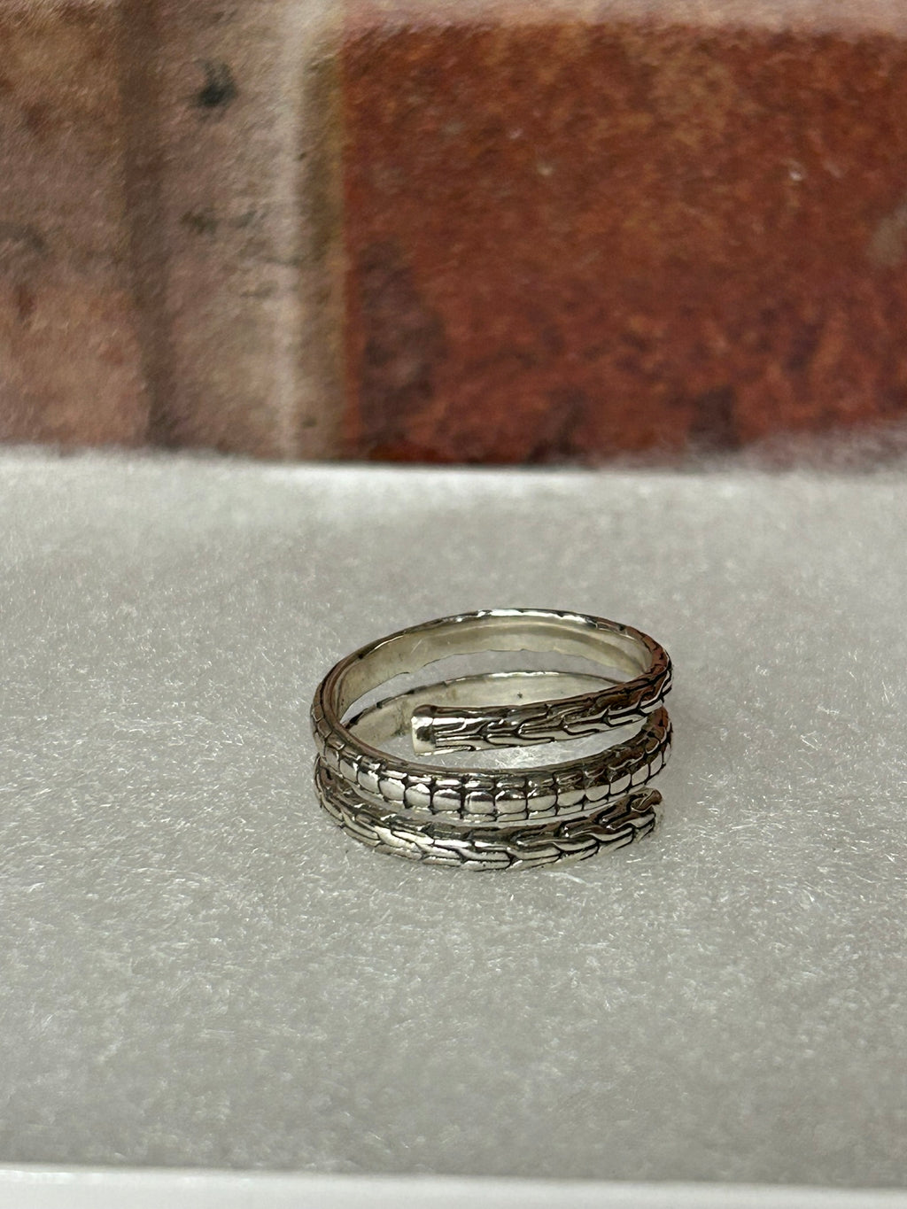 Sterling Silver Spiral Rings