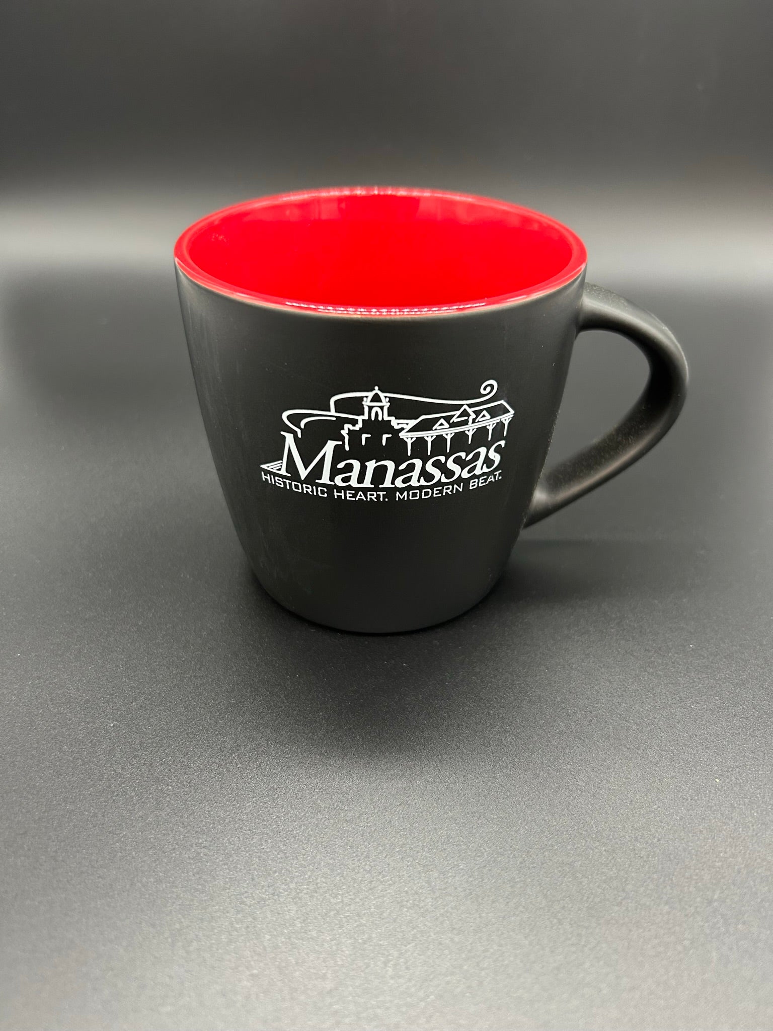 Black Manassas Logo Mug