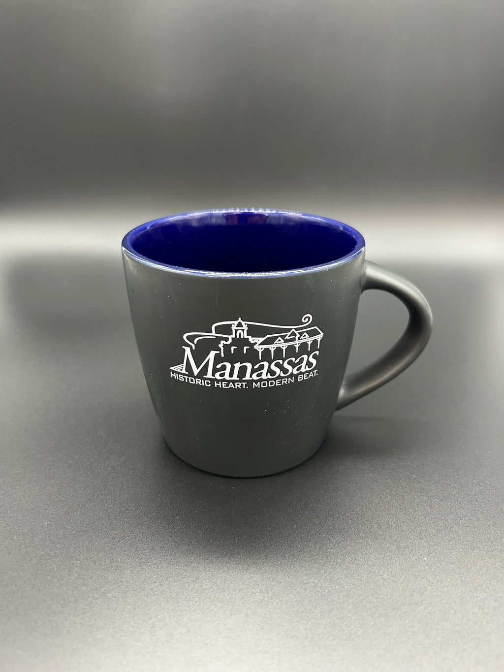 Black Manassas Logo Mug