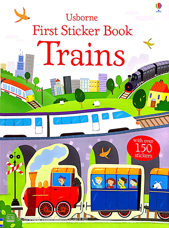 First Sticker Book of Trains