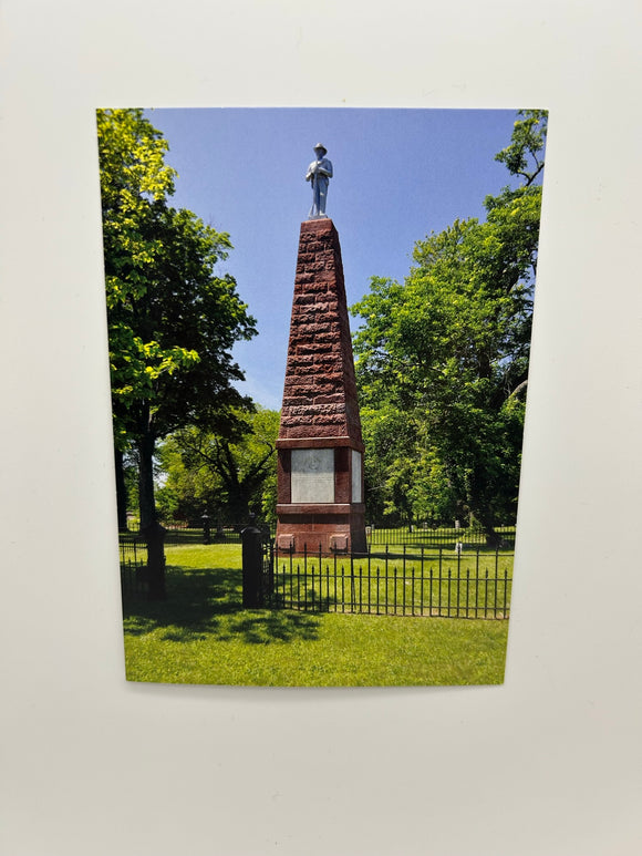 Confederate Monument Postcard