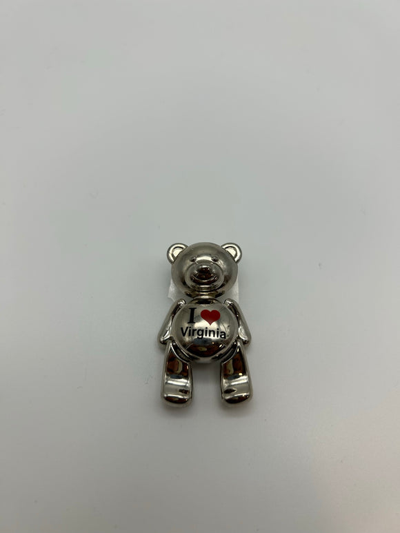 VA Moving Bear Metal Magnet