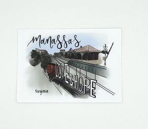 Manassas Sticker