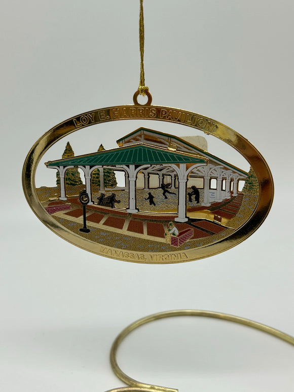Harris Pavilion Brass Ornament