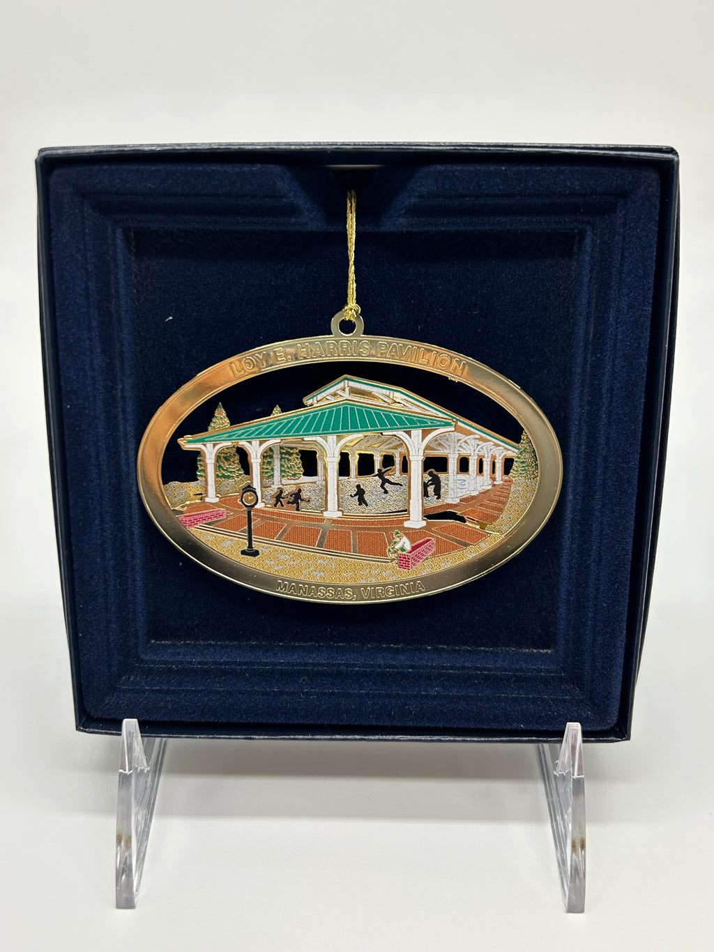 Harris Pavilion Brass Ornament