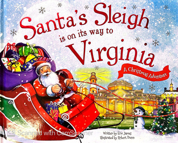 Santa's Sleigh is on its way to Virginia