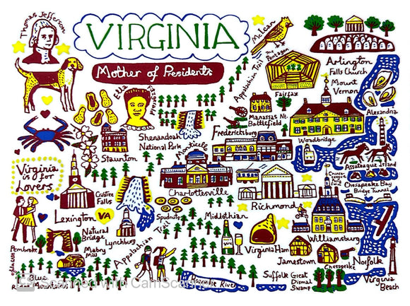 Statescapes Virginia Boxed Cards