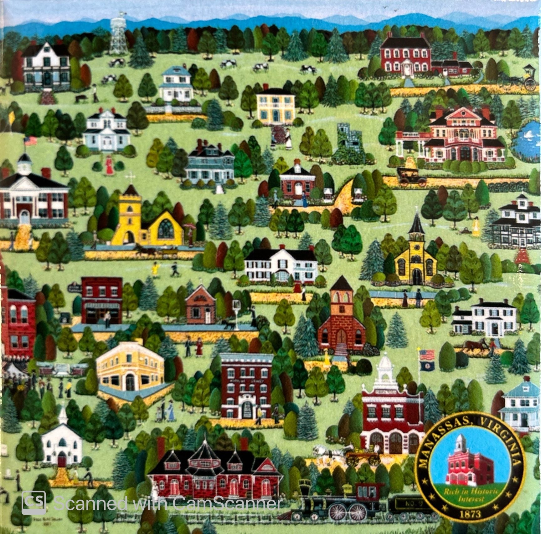 Dillon Square Magnet