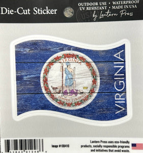 VA State Flag Sticker