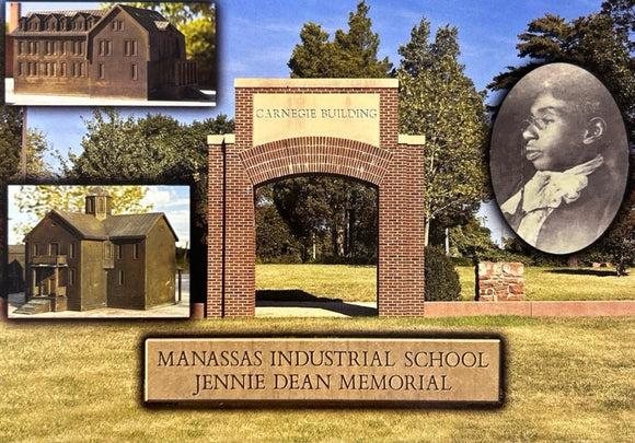 Jennie Dean Memorial Postcard