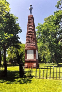 Confederate Monument Postcard