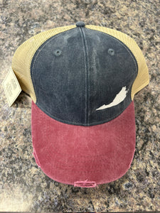 Virginia Distressed Hat