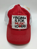 VA is for Music Lovers Trucker Hat
