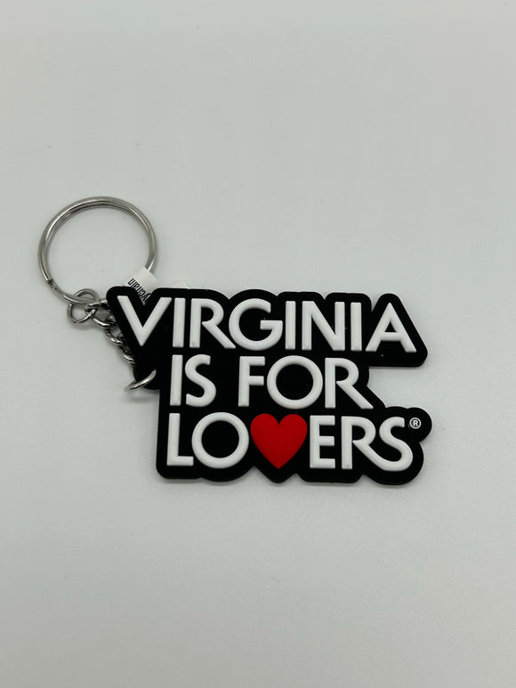 VA is for Lovers Logo Keychain