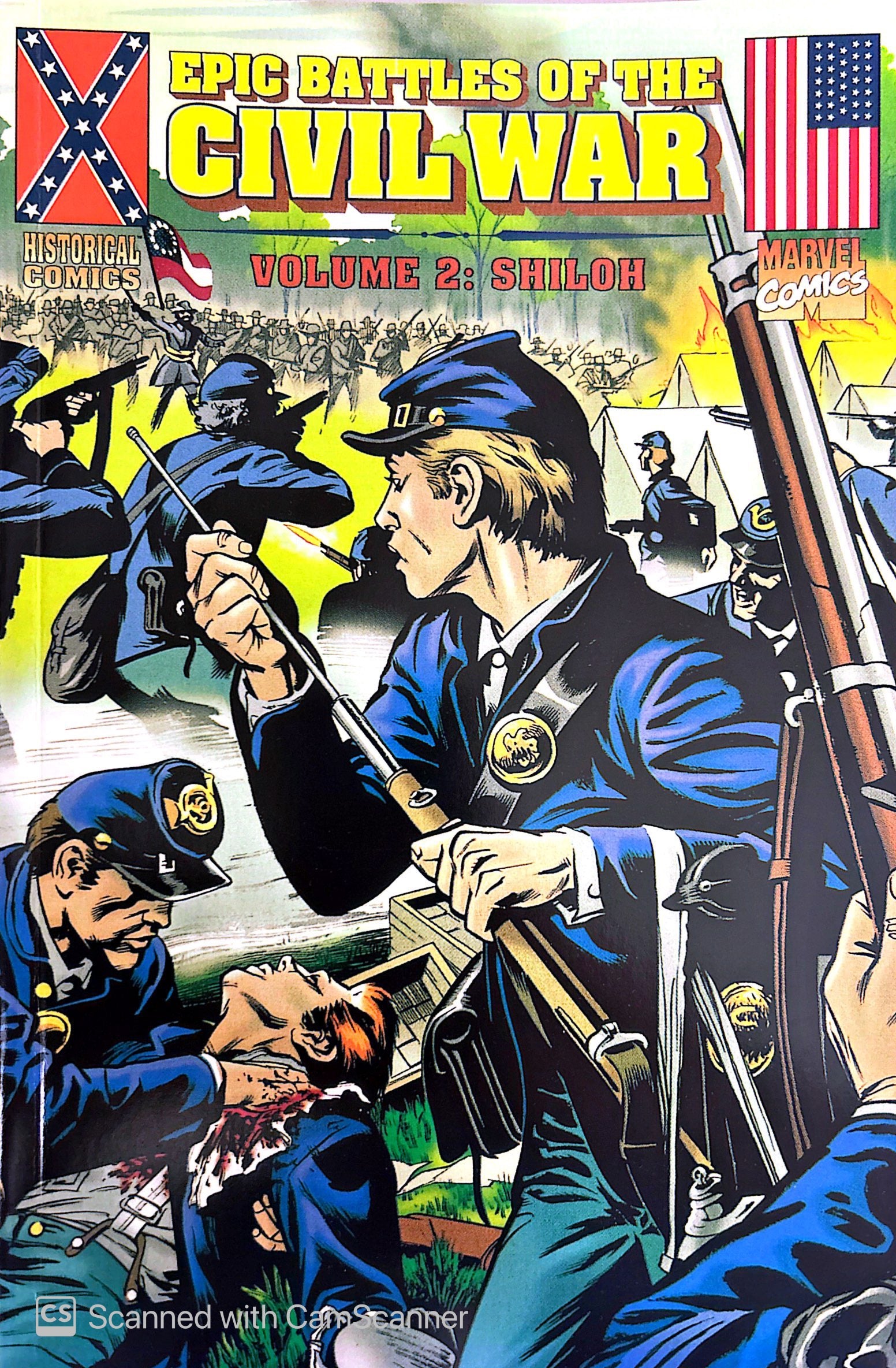 Epic Battles of the Civil War Comic Books