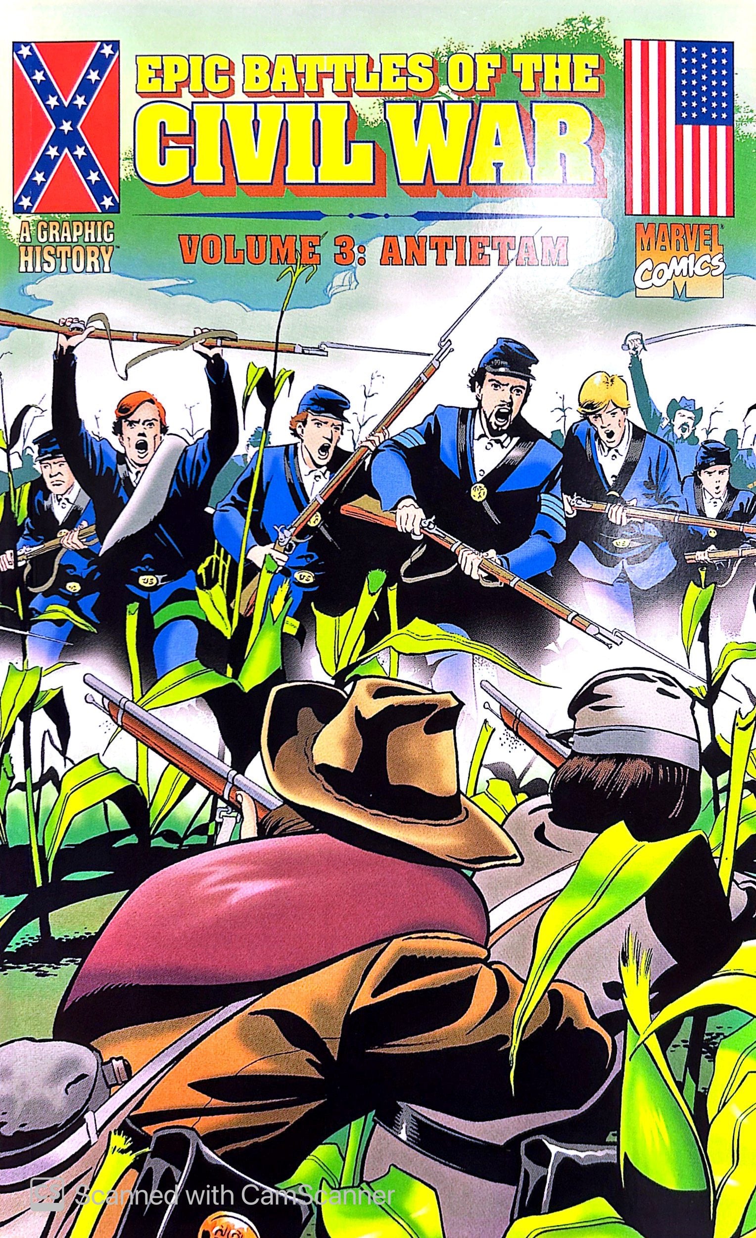 Epic Battles of the Civil War Comic Books