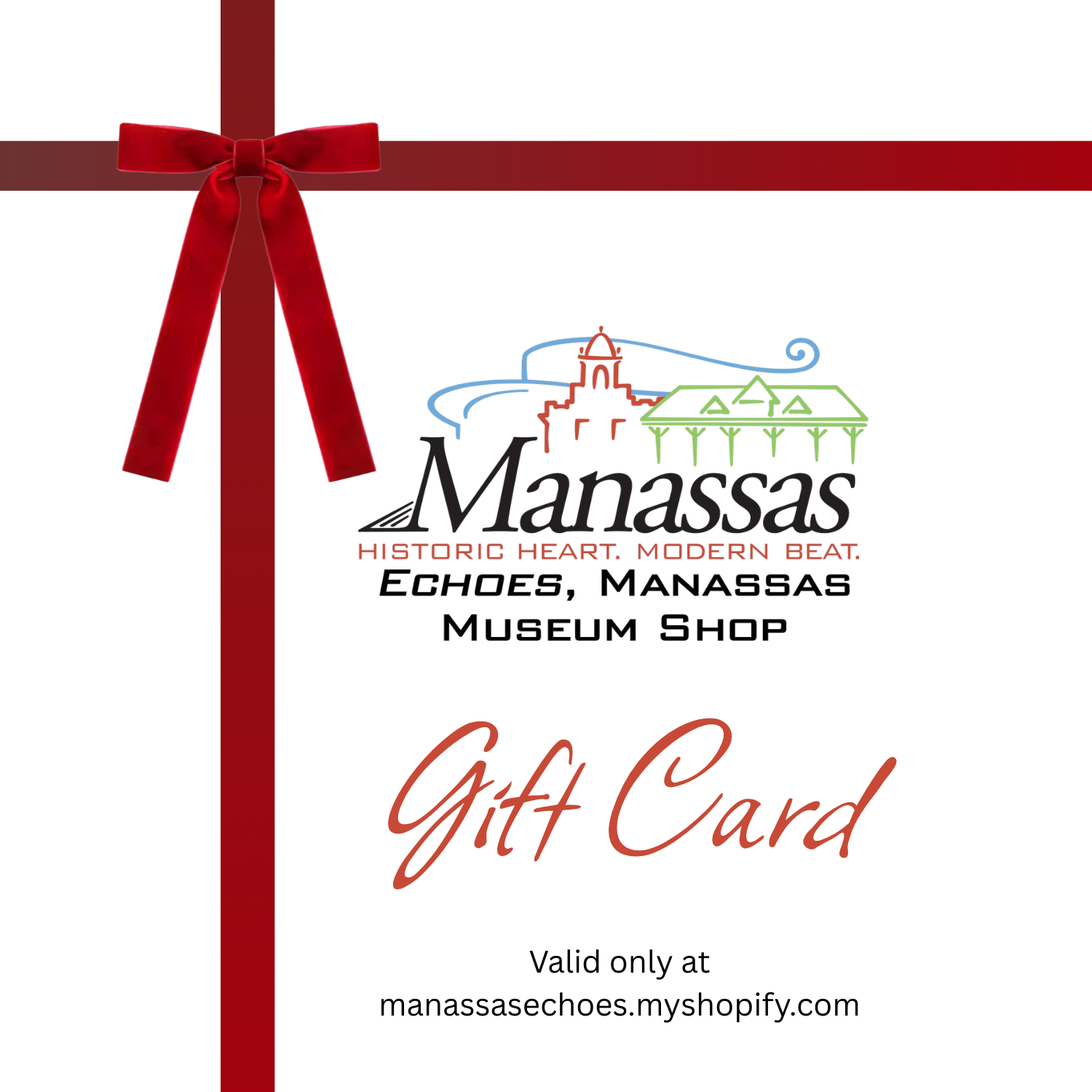 Echoes, Manassas Museum Shop Gift Card