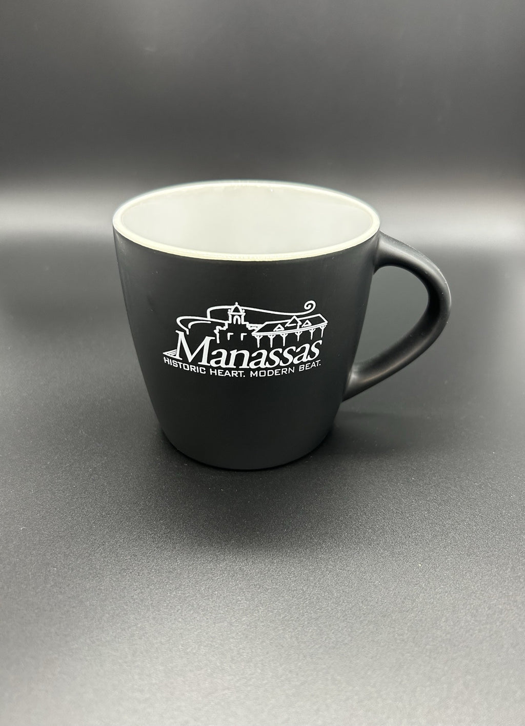 Black Manassas Logo Mug