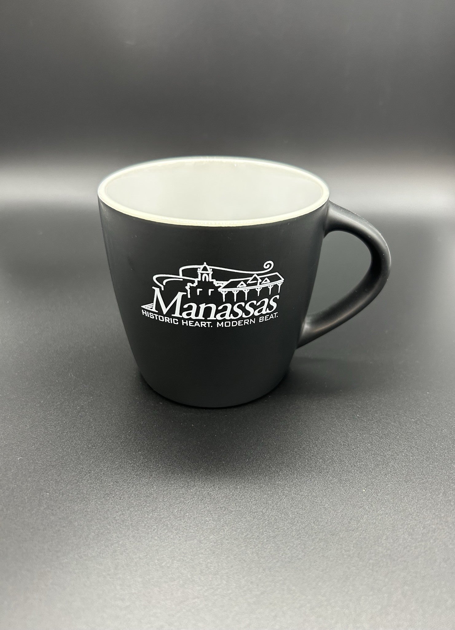 Black Manassas Logo Mug