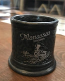 Pewter-colored Hammered Shot Glass