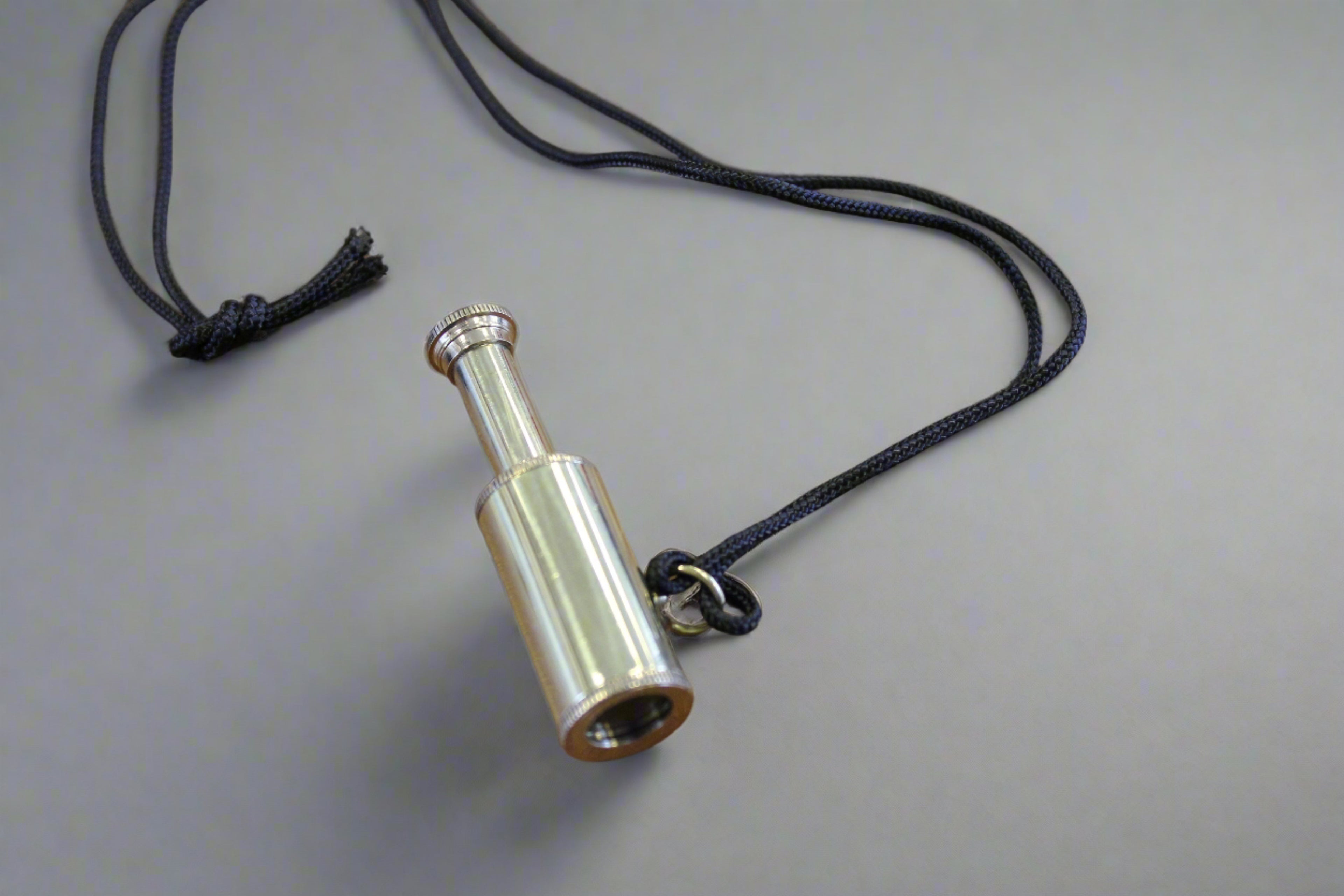 3" Telescope on Cord Necklace