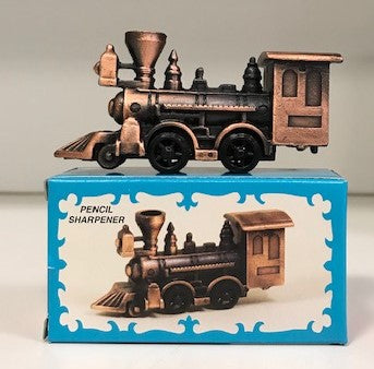Copper Locomotive Pencil Sharpener